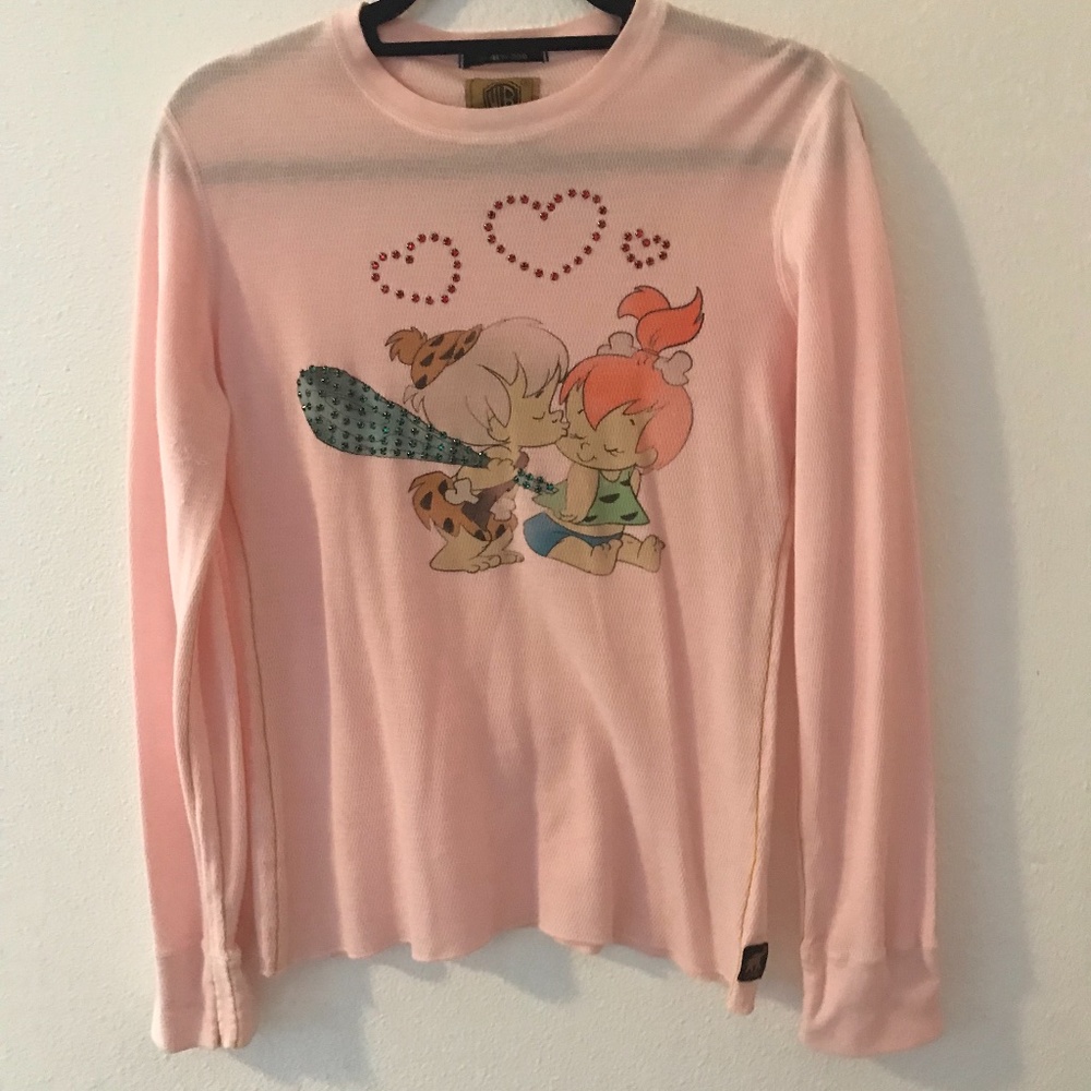 TRUNK LTD….VINTAGE PEBBLES AND BAM BAM/ FIRM THIS TEE IS NUMBERED